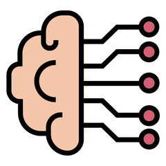 AI vector icon