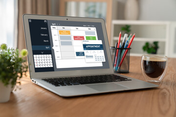 Online applointment booking calendar for modish regristration on the internet website