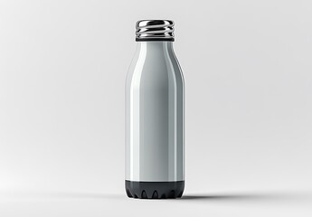 Sleek Water Bottle Mockup Design Template