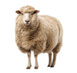 Fototapeta premium sheep isolated on white