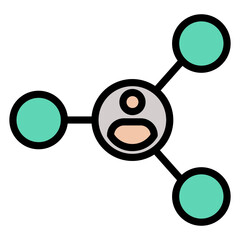 connection vector icon
