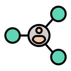 connection vector icon