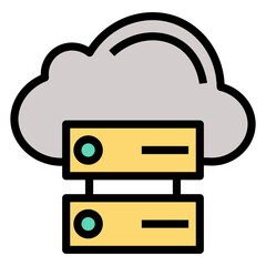 cloudbased vector icon