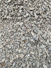 Grey and Brown Stone Gravel Texture Background