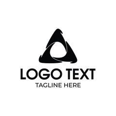 abstract recycle icon