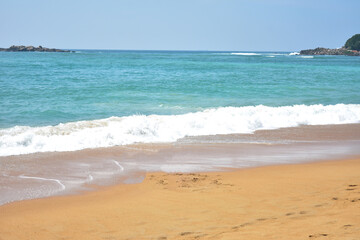 Unawatuna Beach, Galle, Sri Lanka.
