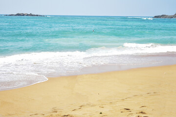 Unawatuna Beach, Galle, Sri Lanka.