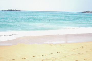 Unawatuna Beach, Galle, Sri Lanka.