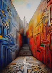 maze of color