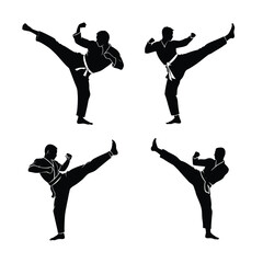 Martial Arts White Belt bundle design