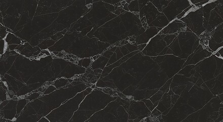 Elegant Black Marble Texture: A Dark and Luxurious Background
