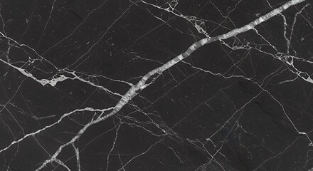 Elegant Black Marble Texture: A Luxurious Natural Stone Background