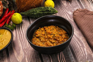 Indian cuisine - Dal Tadka lentil
