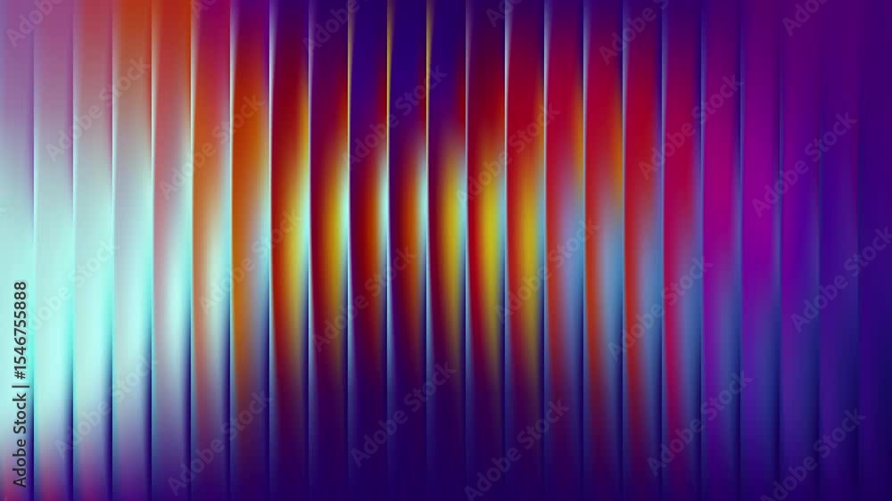 Poster gradient background abstract glass neon fractal blur pattern. blue aura glossy mesh hologram effect 
