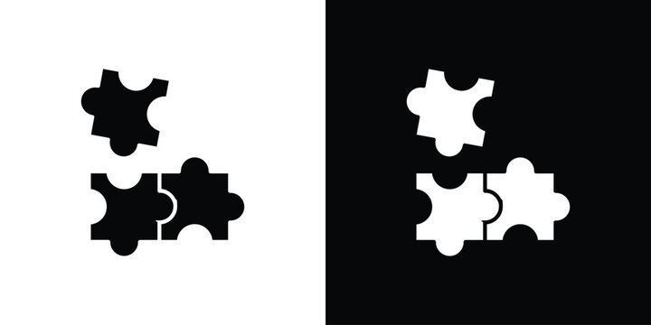 Compatibility icon of a flat style vector