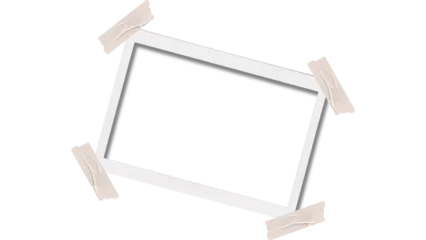 Taped photo compositing frame © Akhlaq