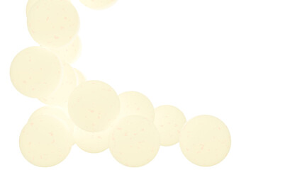 dozens of blazing falling suns 