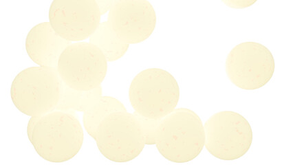 dozens of blazing falling suns 