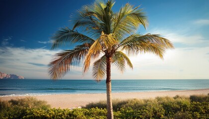 Fototapeta premium palm tree illustration