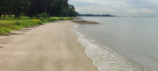 deserted coast of singapore