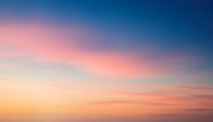 blurred pink yellow blue ombre fuzzy cloud like sunset feel pastel tones gradient fuzzy
