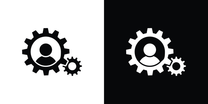 Expert icon of a flat style vector