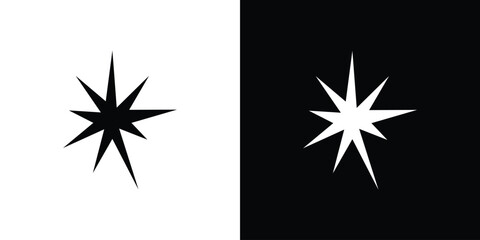 Explosion icon of a flat style vector © Vince