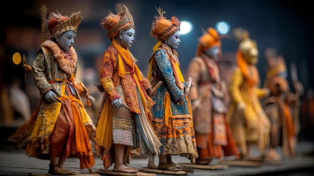 A Charming Collection of Handcrafted Puppets