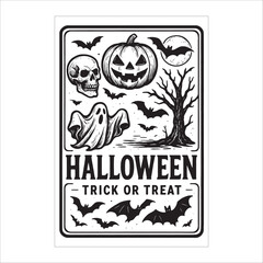 Halloween Label Design
