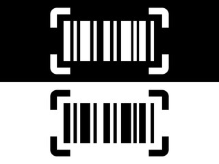 bar code icon set