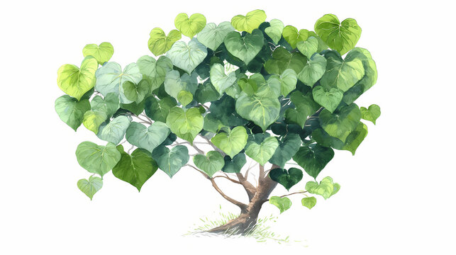 Peepal Tree &ndash; Sacred Ficus Religiosa with Heart-Shaped Leaves