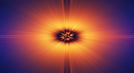 Obraz premium Background Abstract Burst of Light Orange and Purple Radiance
