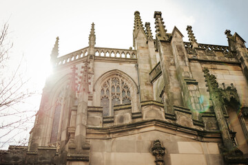 Old Stone Church in Edinburgh Scotland