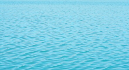 Obraz premium Light blue water with slight ripples