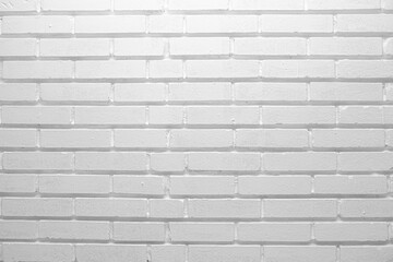 White brick wall texture