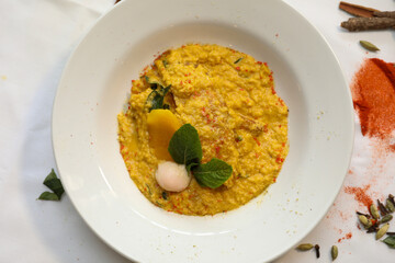 Delicious Creamy Indian Fish Curry with Egg and Spices