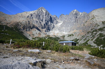 Tatry, góry w Polsce i na Słowacji, widok górski - treking