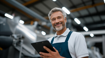Senior supervisor reviewing employee performance and workflow in the coffee grinding and packaging section of a factory coffee packaging supervision, production staff management, c