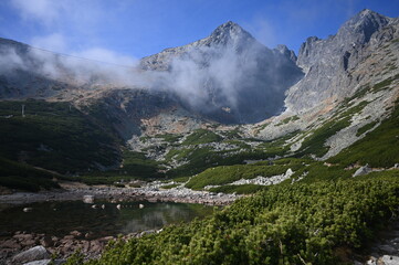 Tatry, góry w Polsce i na Słowacji, widok górski - treking