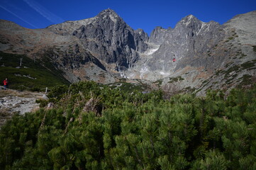 Tatry, góry w Polsce i na Słowacji, widok górski - treking