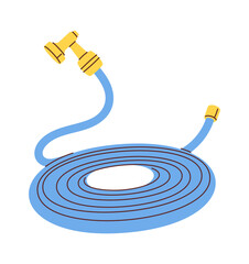 Watering hose hand drawn tool