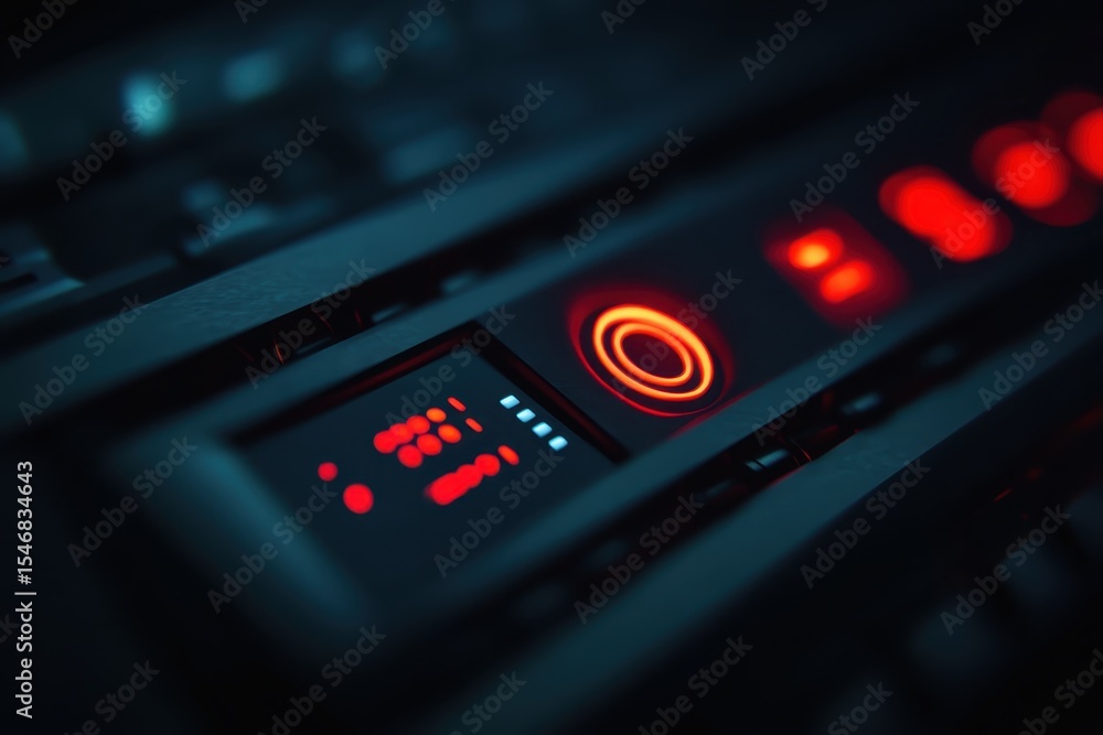 Poster closeup view of a download progress bar displaying activity on a digital interface, download progres