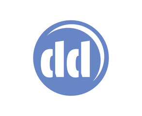 DD sport emblem or team logotype. Ball logo with a combination of Initial letter D and D for balls shop, sports company, training, club badge.
