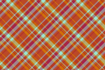 Vibrant diagonal plaid pattern in autumnal hues.  Perfect for textile design, website backgrounds, or crafting projects.