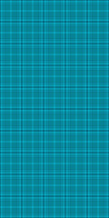 Horizontal vector texture check, arabic background tartan fabric. Bed textile pattern plaid seamless in cyan color.