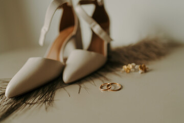 Wedding Shoes and Rings