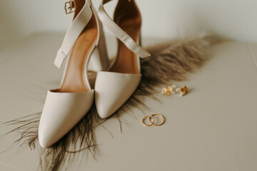 Wedding Shoes and Rings