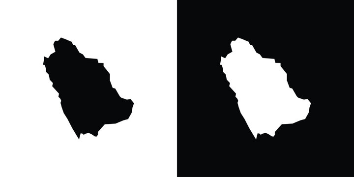 Saudi arabia icon of a flat style vector