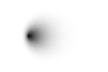 Abstract grayscale illusion with a circular tunnel effect on a black background