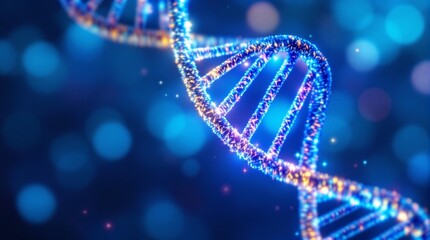 Hélice de DNA. Engenharia genetics.